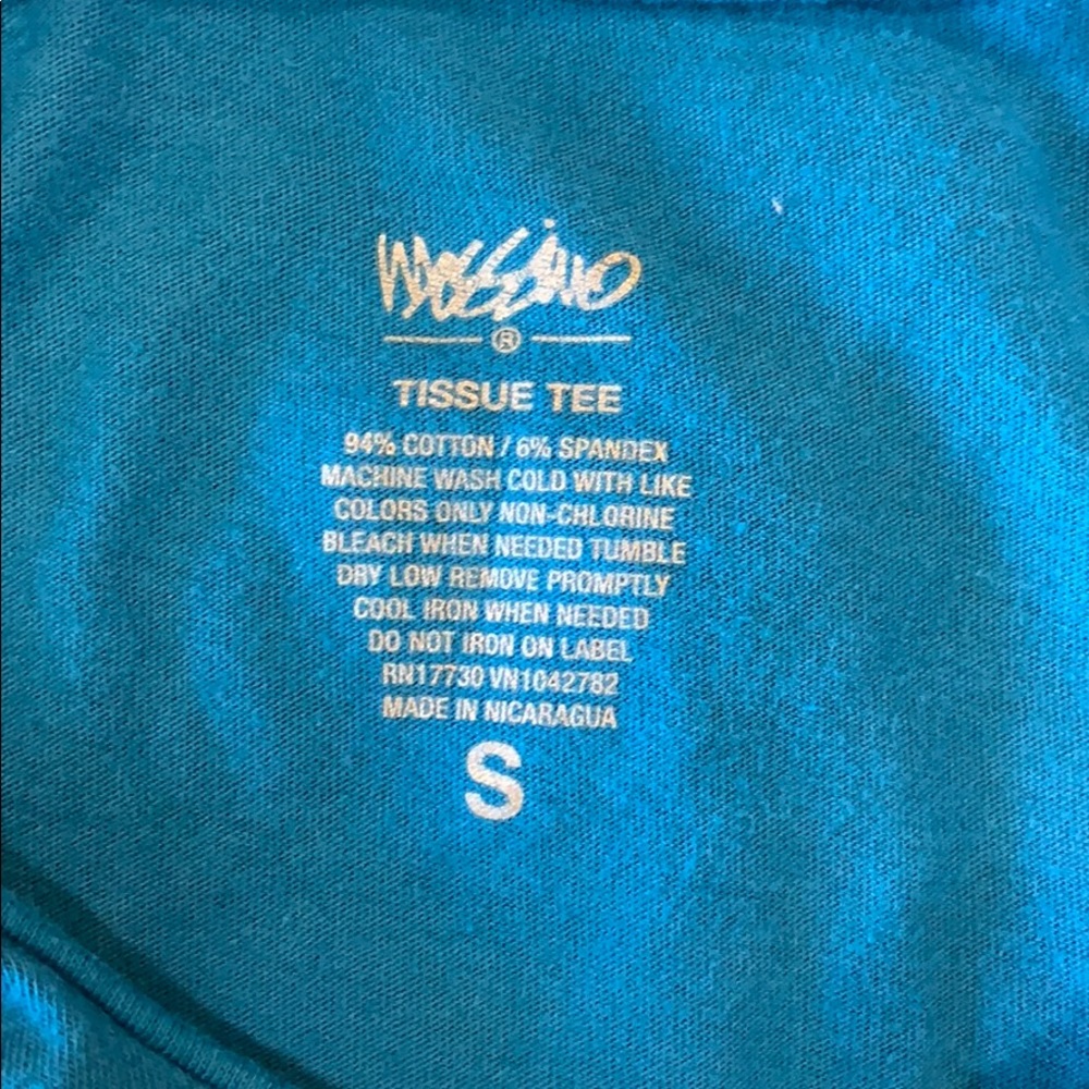 Shades of Blue Cotton Long Sleeve Tees Body Shirt - Picture 4 of 8